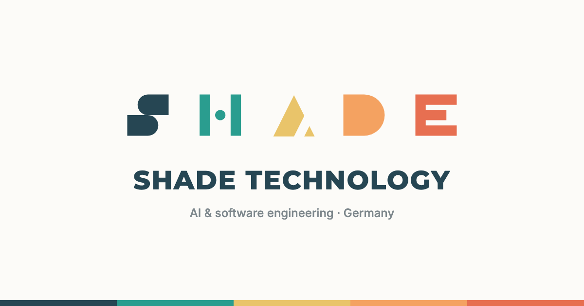 Shade Technology | AI & Software Engineering from Germany